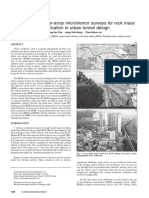 2006 - Application of Linear-Array Microtremor Surveys For Rock Mass Classification in Urban Tunnel Design - Cha