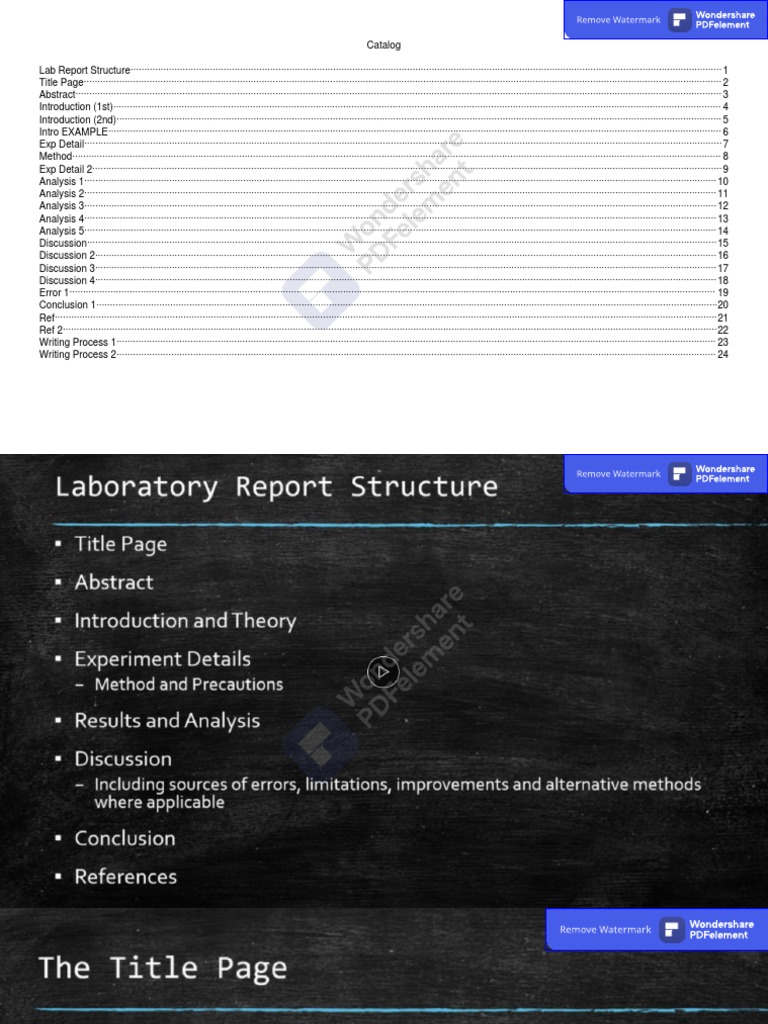 Lab Structure | PDF
