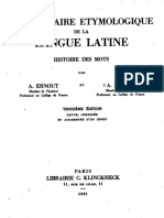Dictionnaire étymologique de la langue latine by Antoine Meillet, Alfred Ernout (z-lib.org)