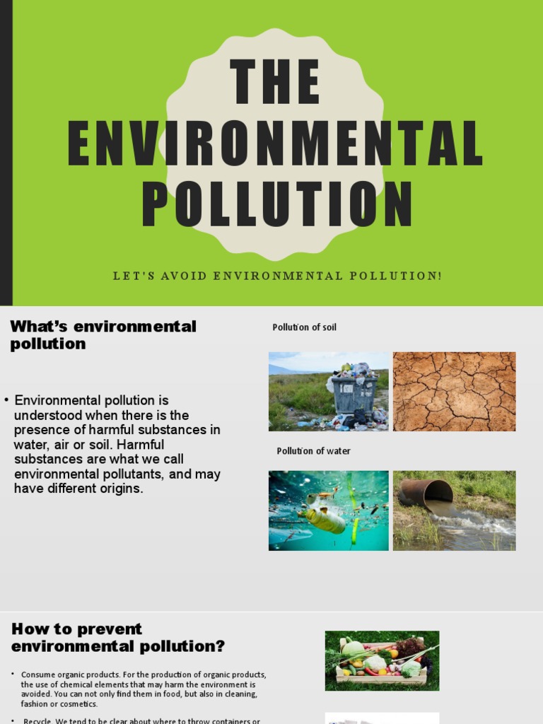 THE Environmental Pollution Sarai | PDF | Science & Mathematics