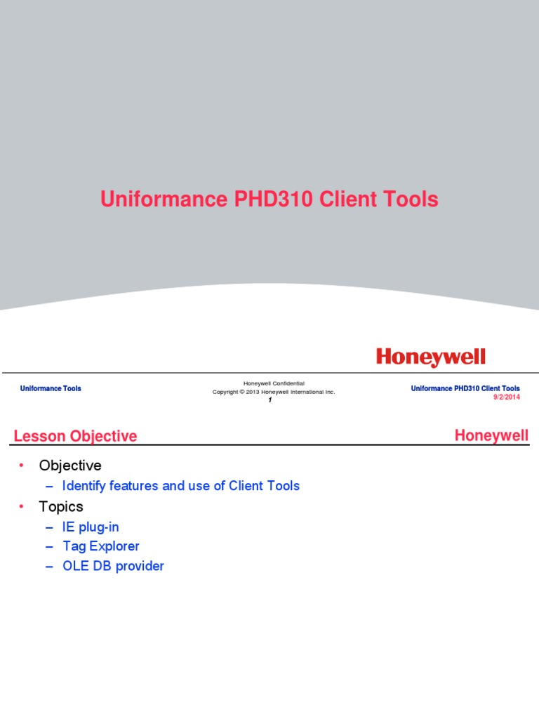 Uniformance Tools | PDF | Internet Explorer | Directory (Computing)
