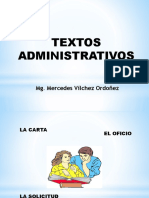 Textos Administrativos