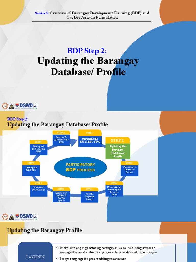 Updating Barangay Database and Profile | PDF | Infrastructure | Economies