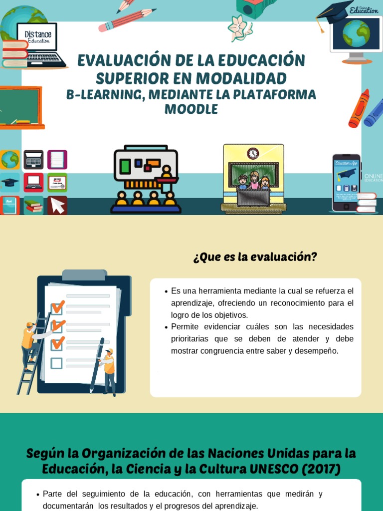 Evaluación de La Educación Superior en Modalidad B-Learning | PDF ...