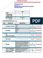 Bachelor Programs Test Format