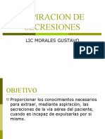 Aspiracion de Secresiones