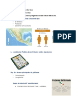 Estructura y Organizacion Del Estado Mexicano