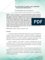 Utilização Da Acupuntura Na Doença de Alzheimer