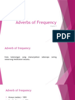 Adverbs of Frequency