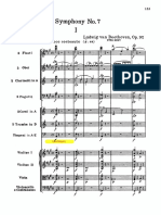 Beethoven - Symphony - No.7 - Mvt. I Analisis Partitura