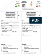 Demande Détablissement Et de Renouvellement de Licence Dirigeant Arbitre Entraîneur Commissaire Et Officiel 2