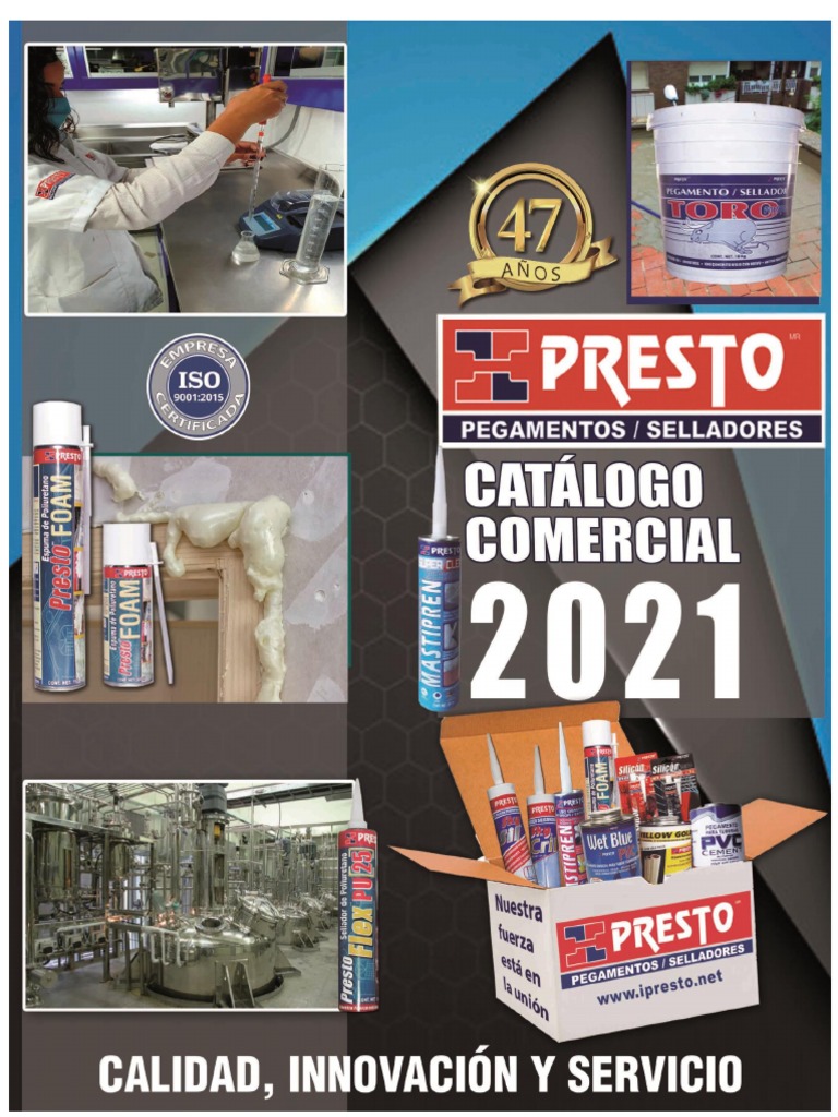 Catalogos Presto 2021 PDF