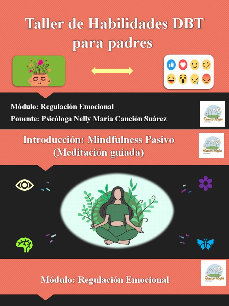 Taller de Regulación Emocional DBT | PDF | Las emociones ...