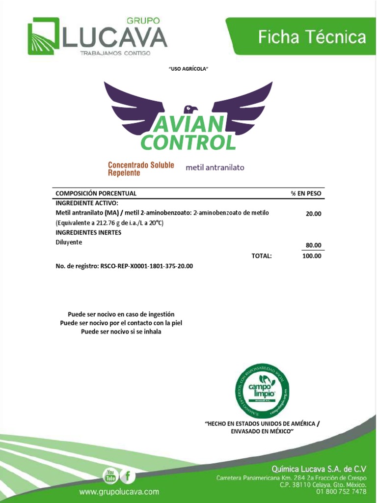 ficha-t-cnica-de-avellum-para-control-avian-pdf-agua-qu-mica