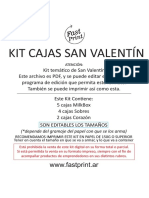Kit de Cajas San Valentin Teleg