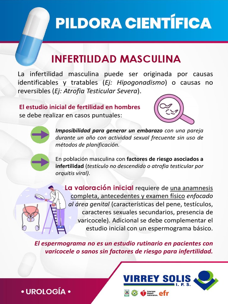 Examen de Fertilidad Masculina: Espermograma | PDF | Semen | Esterilidad