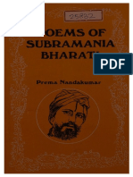 TVA BOK 0012732 Poems of Subramania Bharati