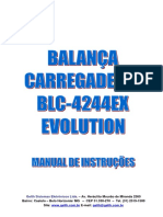 Manual de Instruções - Balança Carregareira Blc-4244ex - Rev00 Evolution...