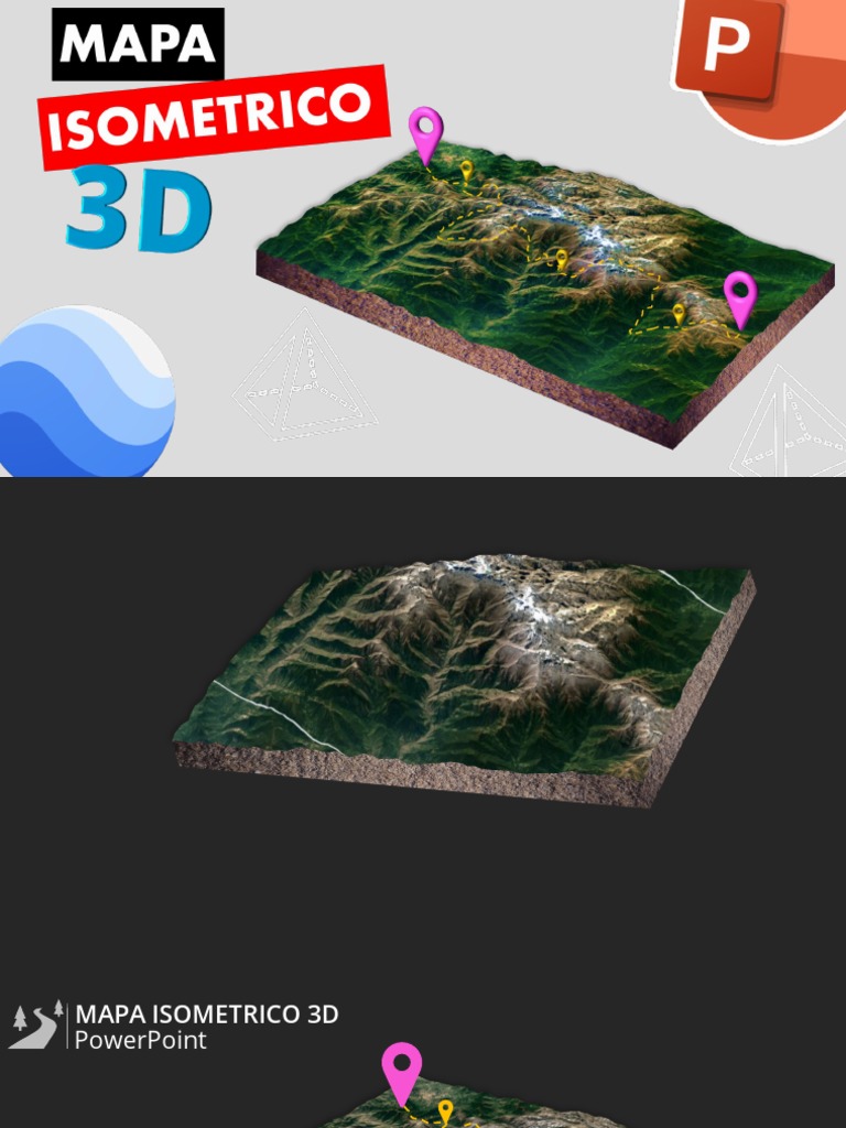 Plantilla Mapa Isometrico 3 D | PDF