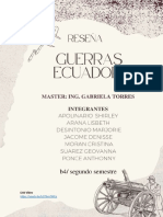 Reseña de Las Guerras Del Ecuador