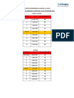 Horario de Invierno Ii Semestre 2022