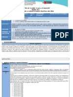 Sesion de Aprendizaje # 1 DPCC 4°