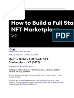 How To Build A Full Stack NFT Marketplace