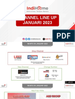 Channel Line Up Januari 2023