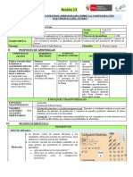 Sesión 13 - Reforzamos Nuestros Aprendizajes Sobre La Configuración Electrónica