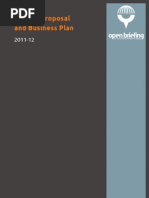 Business Plan, 2011-12