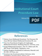 Constitutional Court Procedure Law