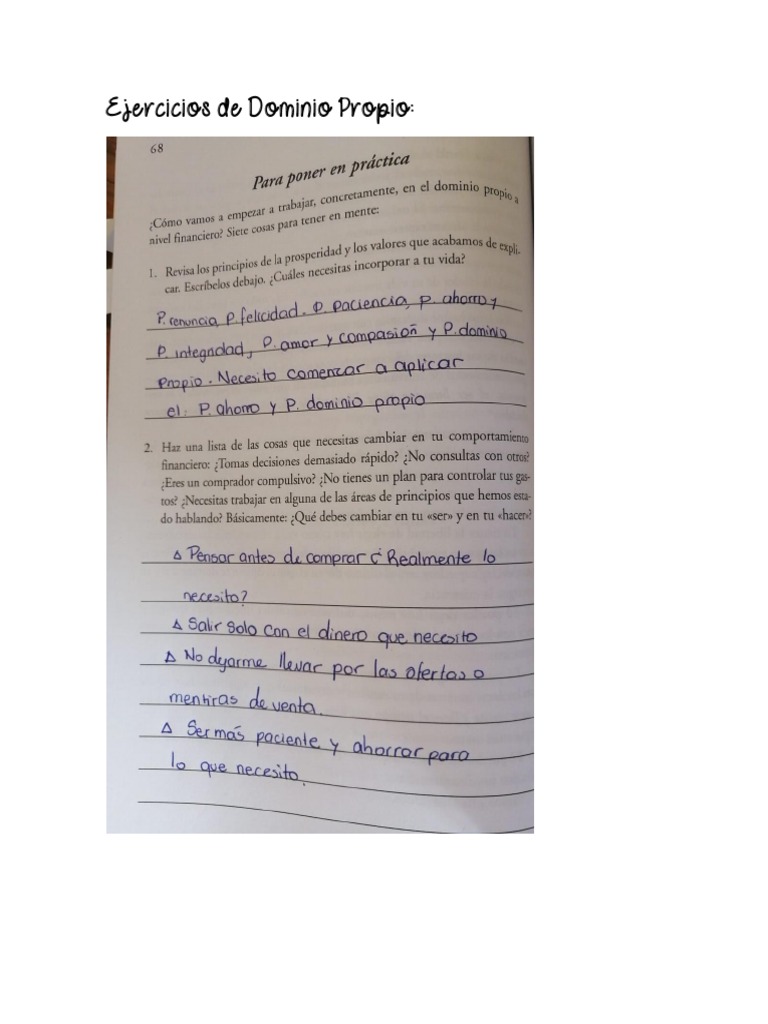 Ejercicio Semana 13 Libro Andrés Panasiuk | PDF