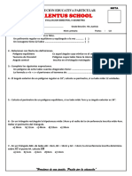 EXAMEN BIMESTRAL II GEOMETRIA 6to PRIMARIA JUSTICIA