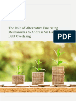 The Role of Alternative Finance Mechanisms For SL - Final