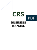 CRS - Business Manual