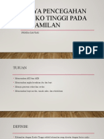 Upaya Pencegahan Resiko Tinggi Pada Kehamilan