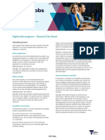 R6 Digital Jobs - Fact Sheet