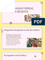 Keragaman Sosial Dan Budaya