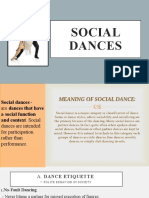 Social Dances