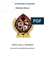 Entire Ordination Manual (Latest)