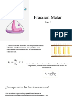 Fracción Molar Presentacion