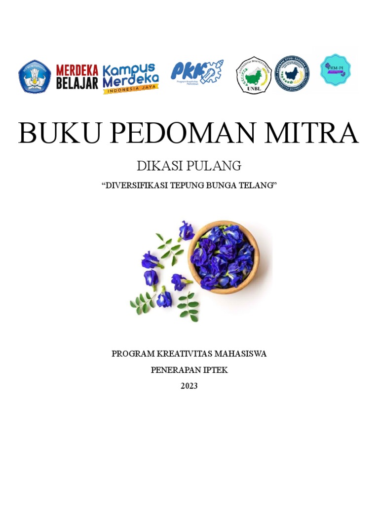 Buku Pedoman Mitra PKM-PI 2023 | PDF