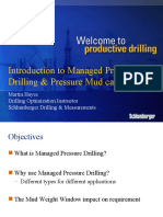 Introduction To Managed Pressure Drilling and Presuure Mud Cap Drilling