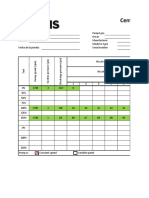 Tabla de Pruebas Tarea Pruebas BCI