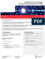 Dec Video Game Programming Courses PdfBrochure en