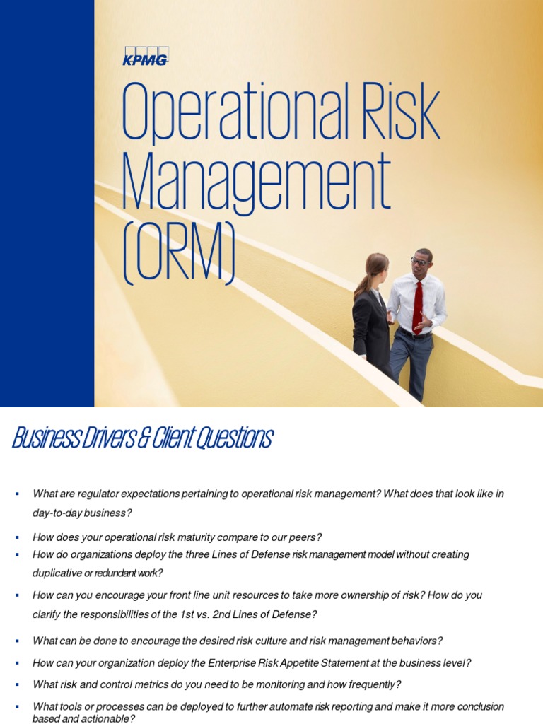 Operational Risk Management | PDF | Operational Risk | Risk