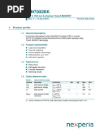 2N7002BK - Nexperia - SOT23 - N-Channel Enhancement