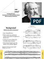 How To Go From Piano To Orchestra? - Brahms ST Anthony Orchestration Lecture