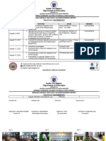 FERRER Brigada Eskwela 2022 Daily Accomplishment Report