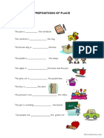 Prepositions of Place